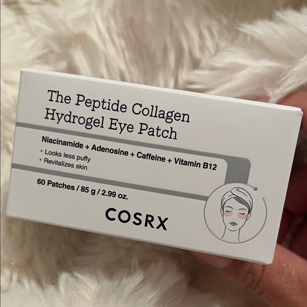 COSRX Peptide Collagen Hydrogel Eye Patch - White